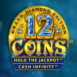 12 Coins Grand Diamond Edition by Wazdan, showcased at stakeprixscasino.com – game logo