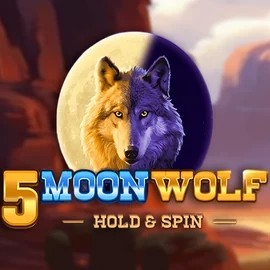 5 Moon Wolf logo – Slots by Apparat Gaming at Stakeprix Casino