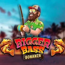 Bigger Bass Bonanza logo – Slots by Pragmatic Play at Stakeprix Casino
