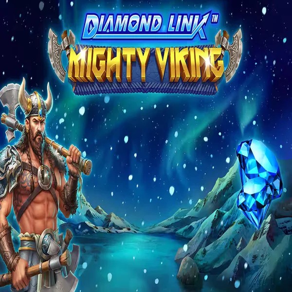 Official Slots logo: Diamond Link Mighty Viking by Greentube at Stakeprix Casino