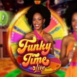 Funky Time logo – Live Casino by Evolution at Stakeprix Casino