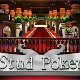 Stud Poker 3D online game logo by iSoftBet on stakeprixscasino.com