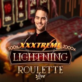 XXXtreme Lightning Roulette slot logo by Evolution at Stakeprix Casino